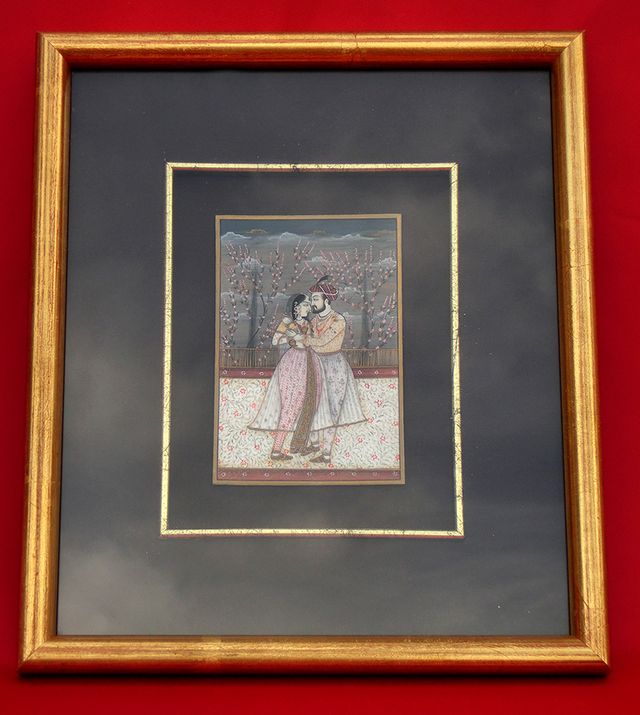 PINTURAS SOBRE PLACA MATERIAL NOBLE ARTE ORIENTAL