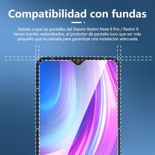 NEW'C 3 Piezas, Protector Pantalla para Xiaomi Red