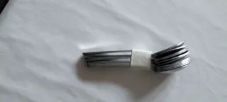 Cuccchiai da dessert in metallo argentato