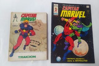 Lote 6 Números Captain Marvel Vértice