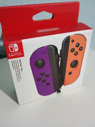 Controller JoyCon Nintendo Switch Viola e Arancione