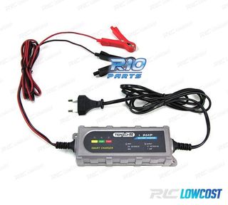 CARGADOR DE BATERIA COCHE MOTO BARCO 12V
