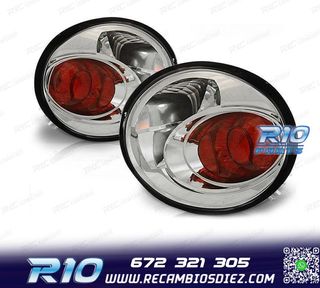 PILOTOS VOLKSWAGEN VW BEETLE 98-05 FONDO CROMO