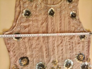 Blusa/Chaleco Gerard Darel Seda 100% usado una vez
