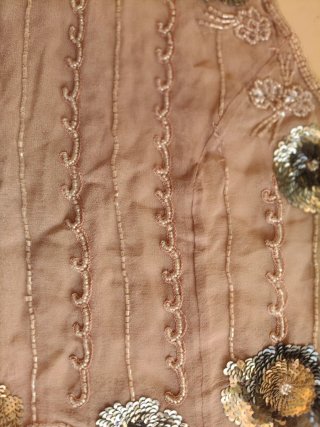 Blusa/Chaleco Gerard Darel Seda 100% usado una vez