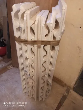 7 Planchas de poliestireno extruido. Para Cubierta