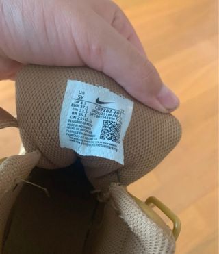 Zapatillas Nike Beige Talla 37.5 Poco Uso