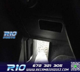 KIT 10 BOMBILLAS LED INTERIOR PARA VOLKSWAGEN VW SCIROCCO R