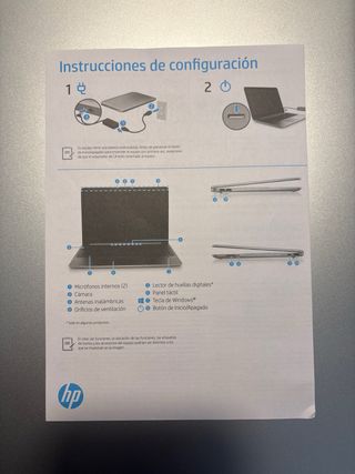 Ordenador HP 15 Plata