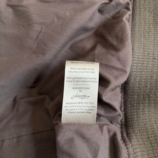 Giubbotto in pelle River Island suede Uomo M Cachi