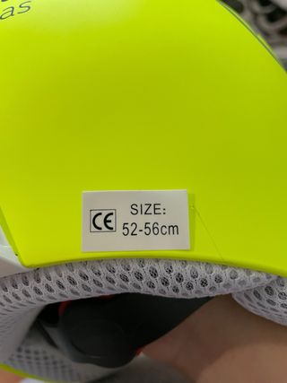 Casco Esquí Amarillo Talla S (52-56cm)