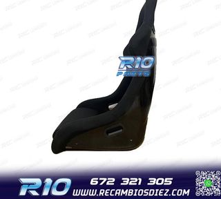 ASIENTO BAQUET SPEEDWAY NEGRO ESTILO EVO