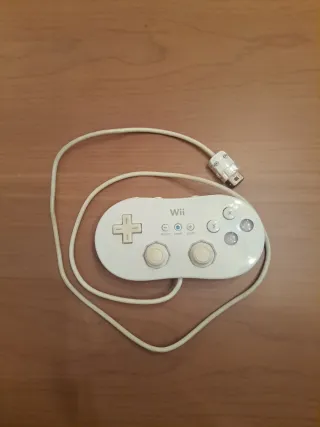 Mando Wii Clásico Blanco