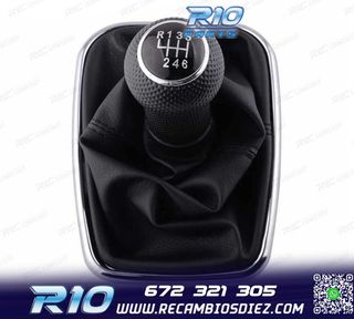 POMO 6 MARCHAS CON FUNDA PARA VOLKSWAGEN VW PASSAT B5 CROMAD