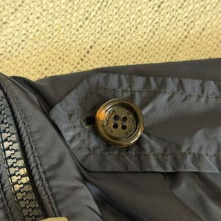 Giubbotto Moncler Uomo M Blu Nylon scuro giacca