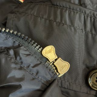 Giubbotto Moncler Uomo M Blu Nylon scuro giacca