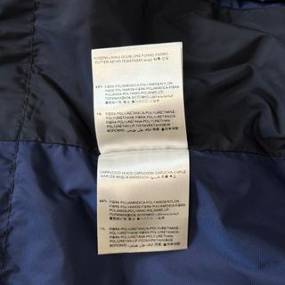 Giubbotto Moncler Uomo M Blu Nylon scuro giacca