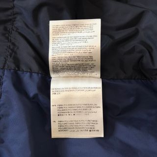 Giubbotto Moncler Uomo M Blu Nylon scuro giacca