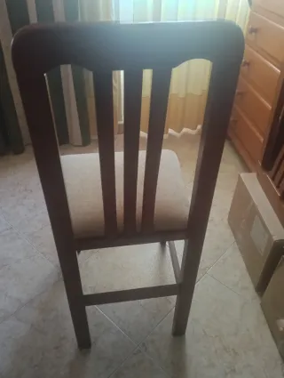 4 Sedie da Pranzo in Legno di Ciliegio