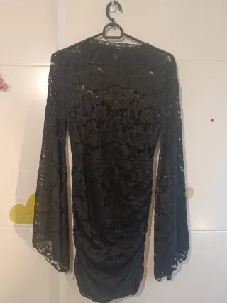 Vestido encaje Negro  Nuevo  Talla única