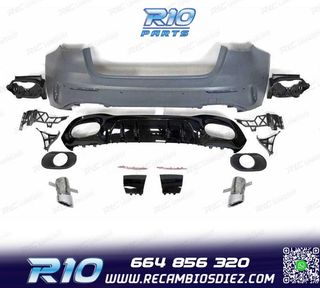 PARAGOLPES TRASERO MERCEDES CLASE A W177 LOOK A35 + COLAS E
