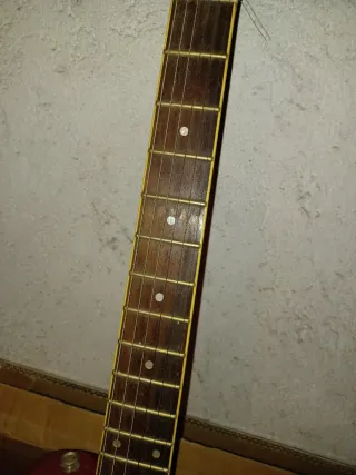Chitarra Elettrica Rosso/Arancio