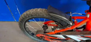 Bicicleta infantil 18'' naranja