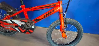 Bicicleta infantil 18'' naranja
