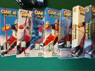 Collezione VHS Ciak si scia + extra