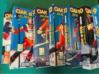 Collezione VHS Ciak si scia + extra
