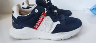 Zapatillas Geographical Norway Azul/Blanco