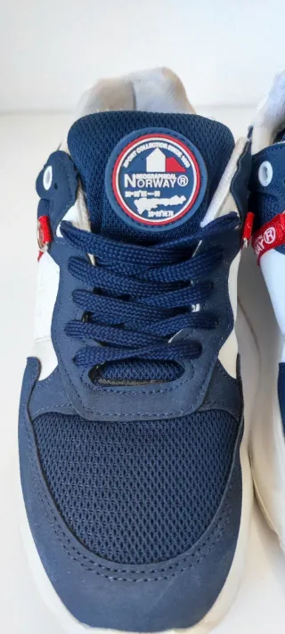 Zapatillas Geographical Norway Azul/Blanco