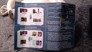 Cascos Gaming Inalámbricos PHOINKAS Blancos