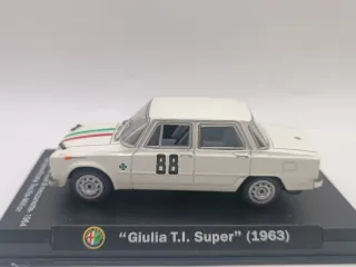 Modellino Alfa Romeo Giulia T.I. Super 1963