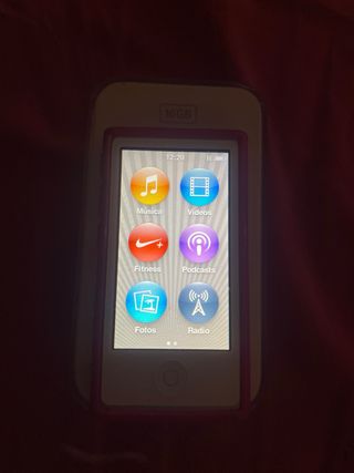 iPod Nano Apple Rosa y Plata