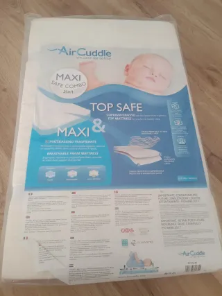 Colchón ergonómico para mini cuna