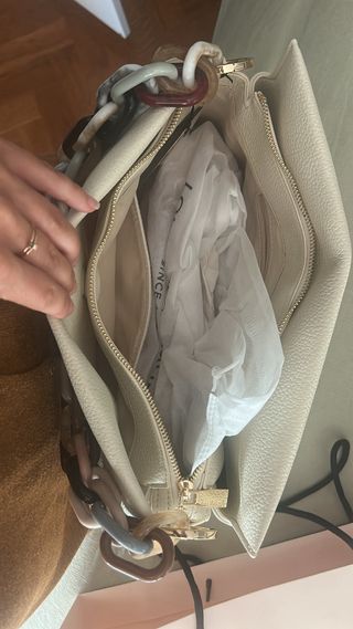 Bolso Casademunt Beige Multicolor Cadena