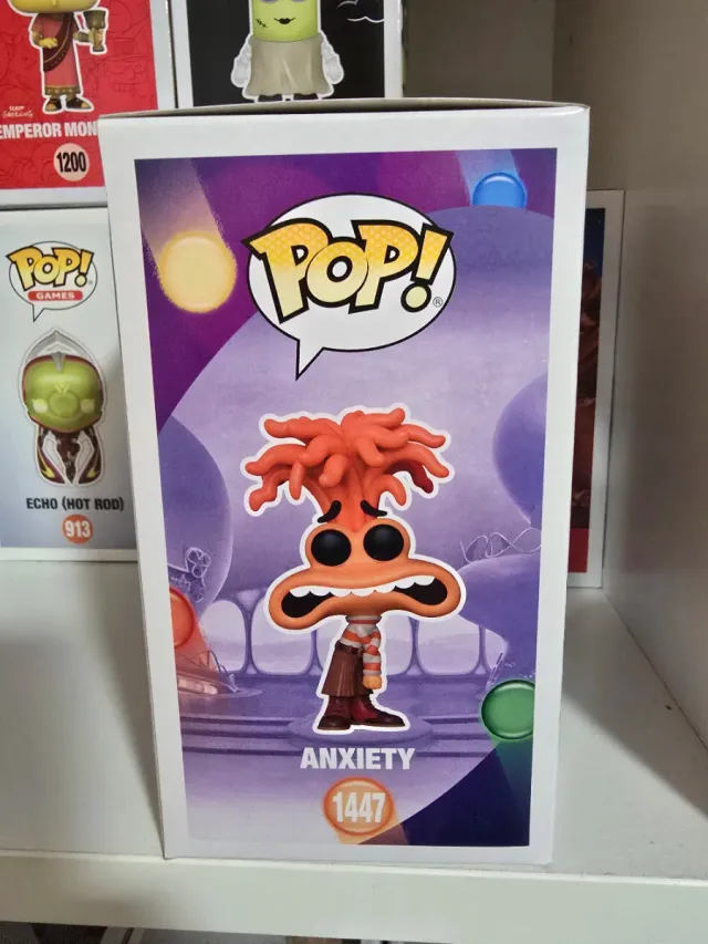 Funko Pop! Inside Out 2 Ansiedad 1447