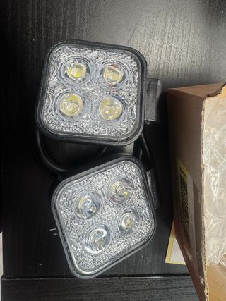 Lámparas LED Cuadradas (2 unidades)