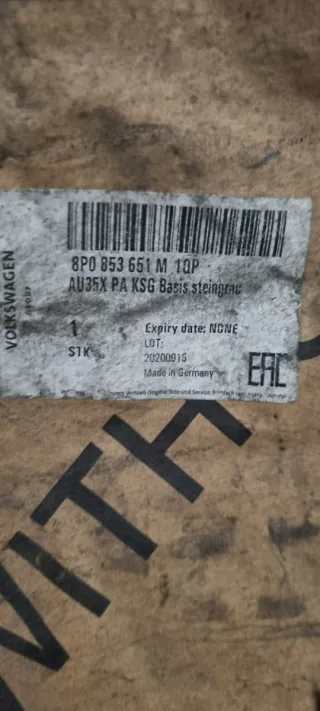 Paragolpes y parrilla Audi A3 8P SLINE ORIGINAL.