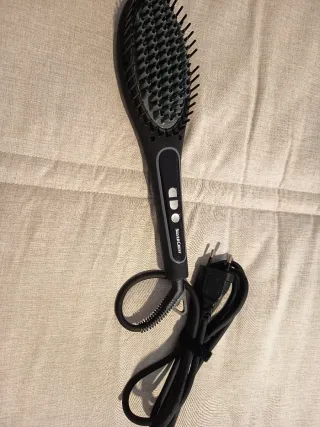 Cepillo Alisador Silver Crest Eléctrico