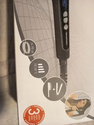 Cepillo Alisador Silver Crest Eléctrico