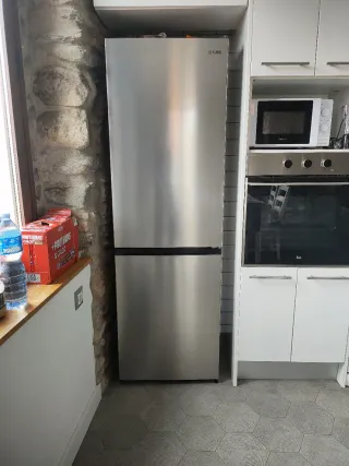 Nevera KUBO plateada