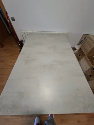 Mesa comedor extensible madera