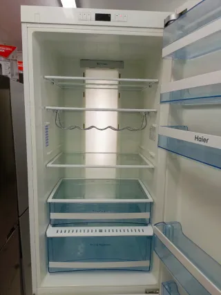 Nevera marca Haier con dos cajones 200/60cm A+