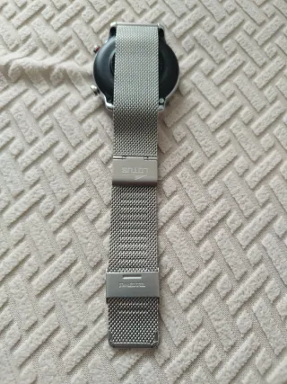 Reloj Inteligente Lotus Plata y Negro
