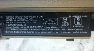 Batería HP Portátil Recargable