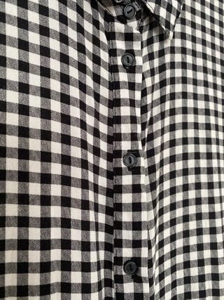 Vestido cuadros Stradivarius