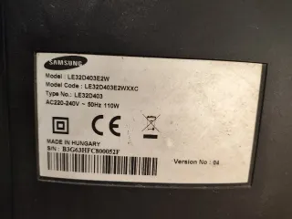 Placa de alimentación TV Samsung 32