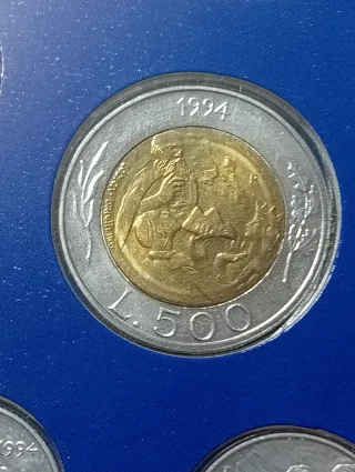 Divisionale San Marino 1994  con argento